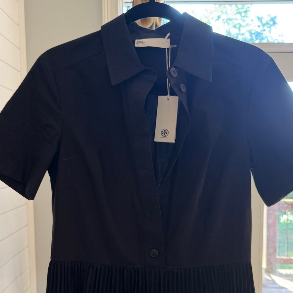 NWT Tory Burch poplin shirt dress - Picture 4 of 8